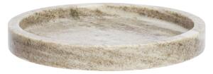 Mramorová tácka Beige Ø 20 cm
