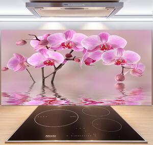 Panel do kuchyne Ružová orchidea pl-pksh-140x70-f-79883275