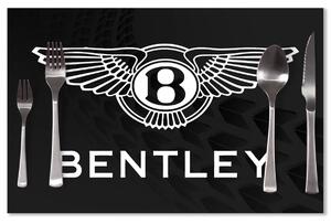 Sablio Prestieranie Logo Bentley Čierny: 40x30cm