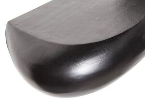 BEPUREHOME Kovová nástenná polička Rock – 10 × 54 × 14 cm 10 × 54 × 14 cm
