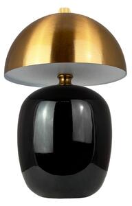 Stolové Lampa Dyberg Larsen, Manhatten, stmievateľné, Čierna, Obývacia izba, Keramika, Škandinávsky