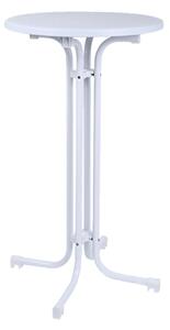 TENTino Elegantný skladací bistro stôl 60 cm ELEGANT WHITE