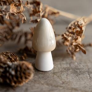 Jesenná dekorácia Huba Bohult Beige 6 cm