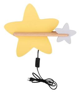 Žlto-biele detské svietidlo Star - Candellux Lighting