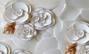 Fototapeta - Kvetina z porcelánu (152,5x104 cm)