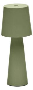 MUZZA Vonkajšia stolná lampa Reynas zelená