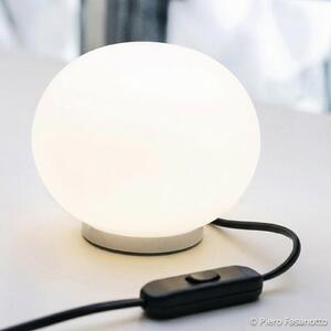 Stolové Lampa FLOS, GLO-BALL, stmievateľné, Biela, Obývacia izba, Sklo, Dizajnový