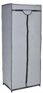 ViaDomo Via Domo - Látková šatníková skriňa Astro - šedá - 60x152x45 cm