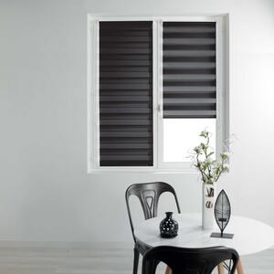 Čierna textilná roleta deň a noc 60x90 cm Daynight – douceur d'intérieur