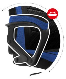 Herná stolička Force - 2.5 modrá mesh