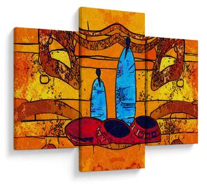 Obraz - Staroveká maľba (90x60 cm)
