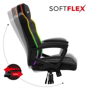 Herná stolička Force - 2.5 RGB carbon mesh