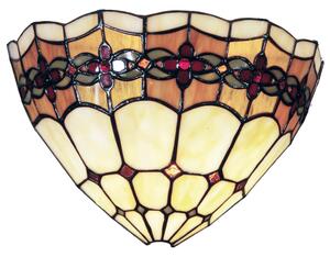 Nástenná lampa Tiffany - 30 * 14 * 20 cm 1x E14 / Max 40W - Clayre & Eef