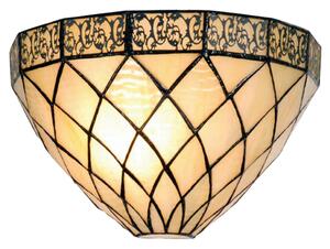 Nástenná lampa Tiffany - 30 * 15 * 20 cm 1x E14 / Max 40W - Clayre & Eef