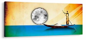 Obraz - Staroveká maľba (120x50 cm)