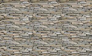 Fototapeta - Tehlový kamenný múr (254x184 cm)