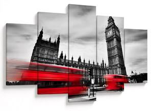 Obraz - Londýnske Houses of Parliament (150x105 cm)