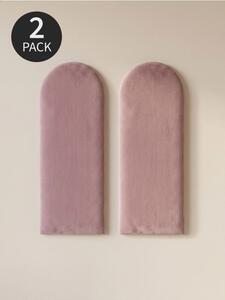 Sinsay - Čalúnené nástenné panely 2 pack - pastelová ružová