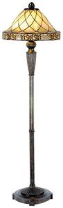 Stojaca lampa Tiffany Filigree - Ø 46 * 168 cm 2x E27 / Max 60W - Clayre & Eef