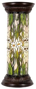 Stojaca lampa Tiffany - Ø 31 * 78 cm 1x E27 / Max 60W - Clayre & Eef
