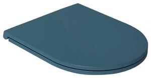 ISVEA - INFINITY WC sedátko SLIM, Soft Close, Easy Take, matná zelena Petrol 40KF0545I-S