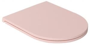 ISVEA - INFINITY WC sedátko SLIM, Soft Close, Easy Take, ružová Salmon 40KF0541I-S