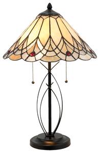 Stolná lampa Tiffany Peaceful - 40*60 cm 2x E27/60W - Clayre & Eef