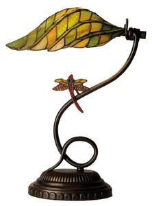 Stolná lampa Tiffany Blade - Ø 34 * 45 cm 1x E14 / max 60W - Clayre & Eef