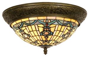 Stropné svietidlo Tiffany Alloment - Ø 38*19 cm 2x E14 / Max 40W - Clayre & Eef
