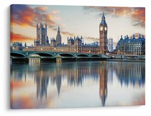 Obraz - Londýnske Houses of Parliament (70x50 cm)