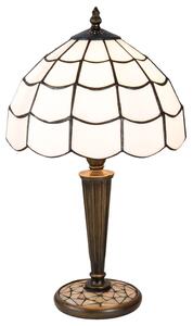 Stolná lampa Tiffany - Ø 25*43 cm / E27/max 1*40W - Clayre & Eef