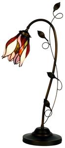 Stolná lampa Tiffany - 34*24*72 cm / E14/max 1*40W - Clayre & Eef
