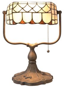 Stolná lampa Tiffany Tricia - 26 * 21 * 37 cm E27 / Max 60W - Clayre & Eef