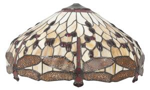Tienidlo Tiffany Dragonfly yellow - Ø 49*28 cm - Clayre & Eef