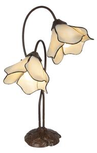 Tiffany stolná lampa Cloches - 41 * 23 * 57 cm E27 / max 2 * 40W - Clayre & Eef