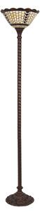 Stojaca lampa Tiffany Paule - Ø 38 * 186 cm E27 / max 1 * 60W - Clayre & Eef