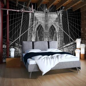 Fototapeta - Brooklynský most v New Yorku (254x184 cm)