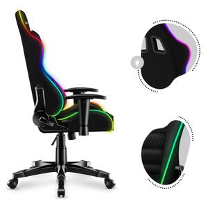 Detská herná stolička Ranger - 6.0 RGB mesh