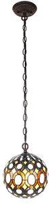 Závesné svietidlo Tiffany Gulia - Ø 20*116 cm E14/max 1*25W - Clayre & Eef