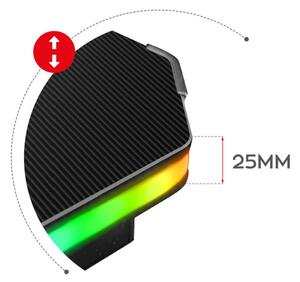 Herný stôl Hero - 2.5 čierny RGB