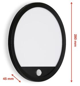 Telefunken 313705TF-LED Vonkajšie svietidlo so senzorom LED/15W/230V IP44