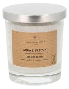 Vonná sviečka doba horenia 40 h Kras: Aqua & Freesia – Villa Collection