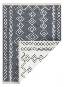 Koberec TWIN 23000 Boho, romby antracit / krém