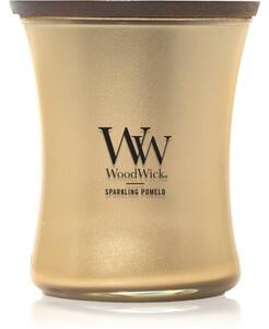 Woodwick Precious Metals Sparkling Pomelo vonná sviečka 275 g