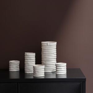 Porcelánové svietniky v súprave 2 ks Ribbon – Mette Ditmer Denmark