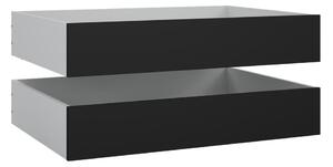 Čierne zásuvky pod posteľ v súprave 2 ks 90x190/140x190 cm Naia – Tvilum