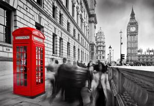 Fototapeta - Ulica v Londýne (147x102 cm)