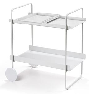 Kovový servírovací stolík na kolieskach 40.5x61 cm A-Cocktail – Zone