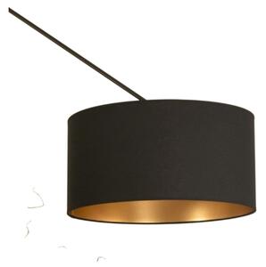 LED Nastaviteľný luster na tyči GORTA 1xE27/60W/230V čierna/zlatá
