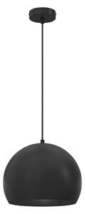 Luster na lanku SOOL 1xE27/15W/230V priemer 27 cm čierny